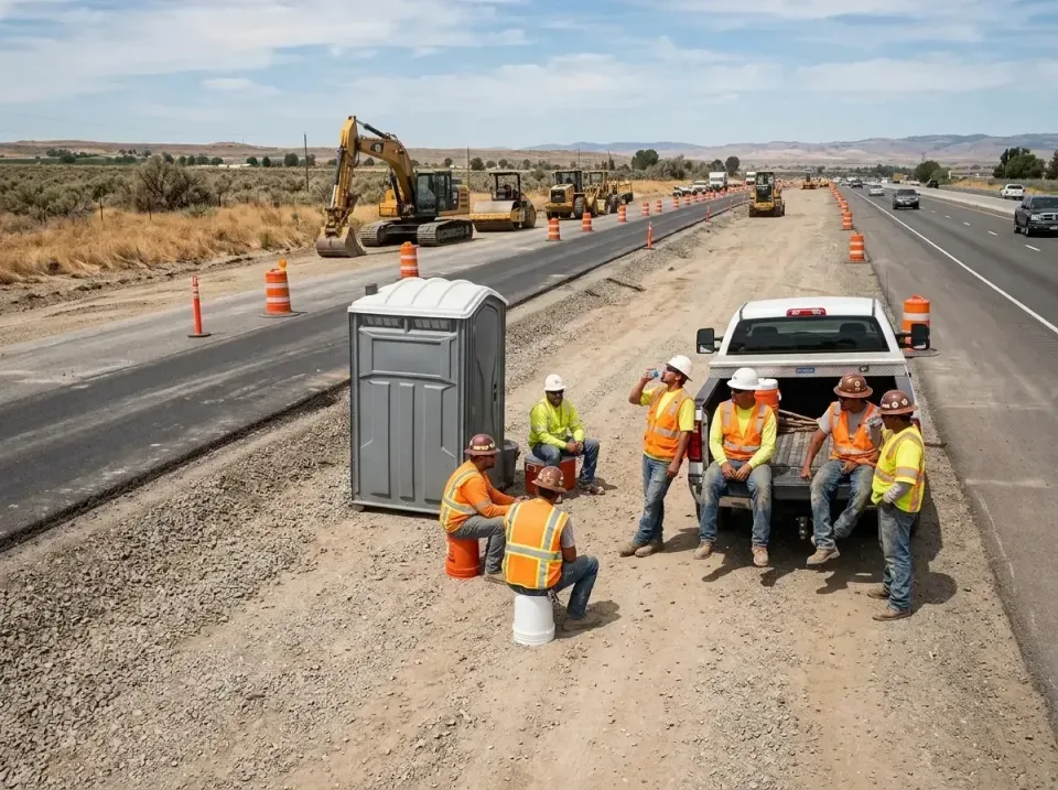 highway-road-construction-crew-007 — frequently asked questions, Porta Potty and Restroom Rentals in Grayson, KY